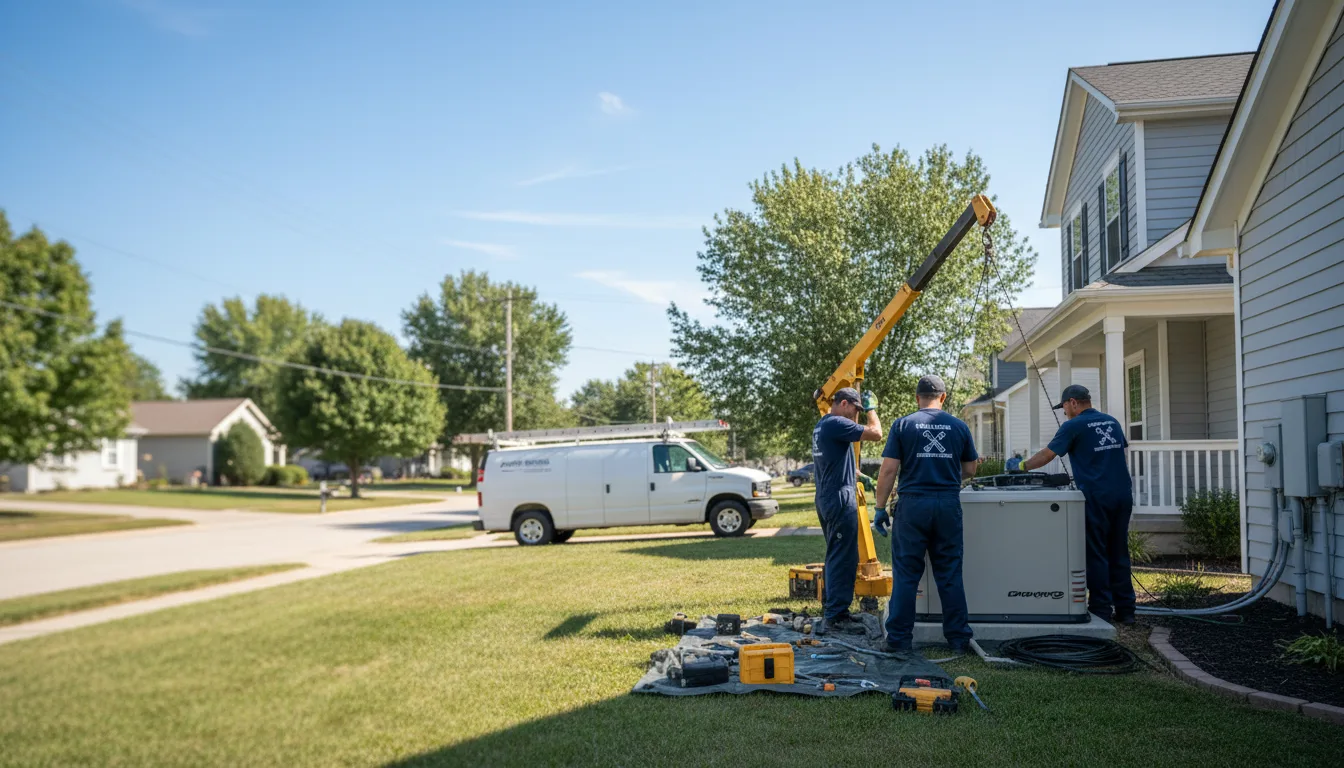 Generator Installation in Woodward, PA near me
